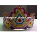 2013 Children gift party crown DIY Mosaic Sticker